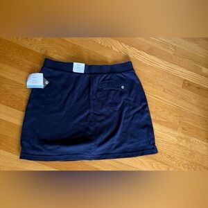 Navy blue women’s large skort with drawstring waist #y2kfashion #miniskirt